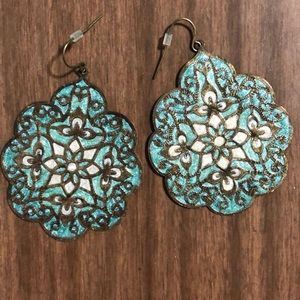Enamel Earrings